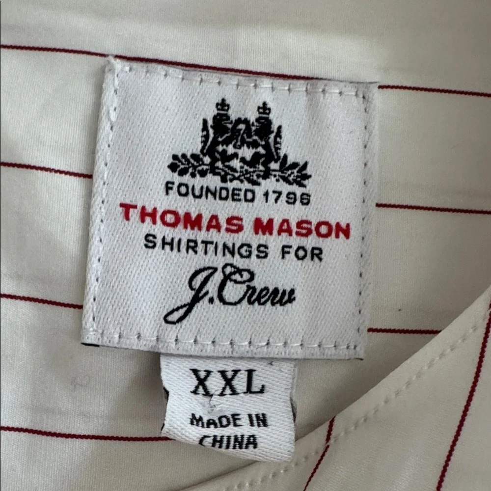 Thomas Mason for J.Crew tunic dress in stripe Size XXL